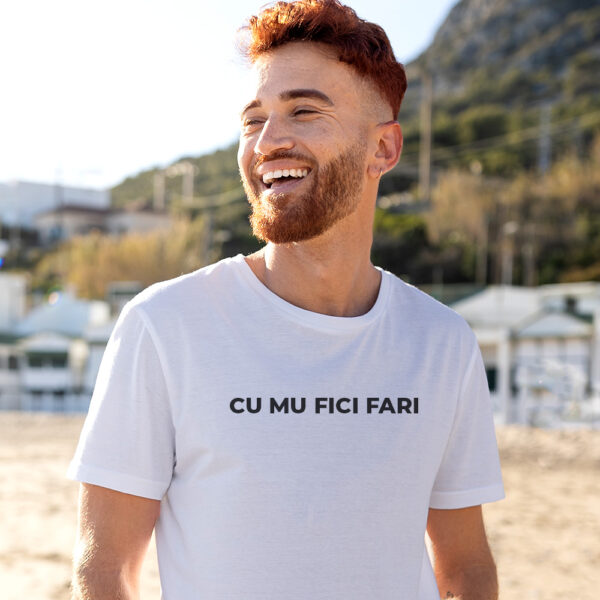 T-shirt 'Cu mu fici fari'