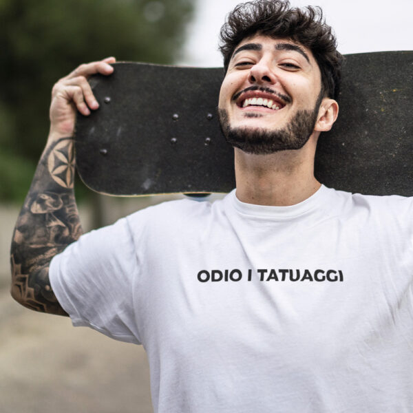 T-shirt 'Odio i tatuaggi!